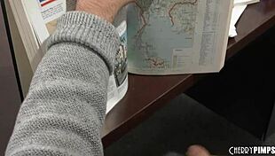 Kimora Quin Catches Teacher Masturbating and Fucks Him