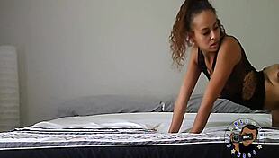 Jasmine gives bonus blowjob then fucks backstage with monster cock