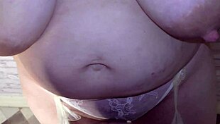 big boobed wife returns after cheating night with strangers - CUCKOLD POV