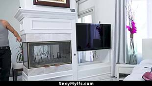 is my stepmom really a cheating cam whore? watch her anal