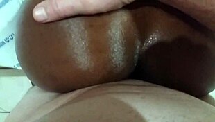 Ebony Slut Begs for Bareback
