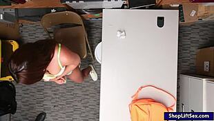 i-i mean, shoplifter davina davis got fingered and boned by that big cock officer at the store