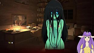 Wet nightmares part 5 features a sexy anime girl with small tits and big ass getting wet