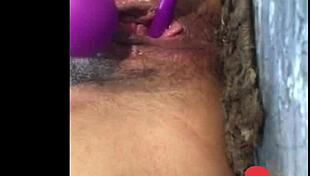 Jerking Off in a Video Call with My Ex's Hot Girlfriend