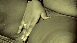 Witness this very rare vintage interracial threesome unfold with intense passion!