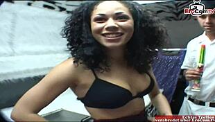 hey, that 18yo latina teen with natural tits got picked up for naughty car sex! 😏