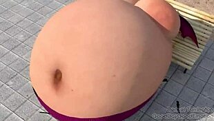 Lilith's big revenge takes an unexpected turn with belly and ass focus.