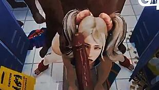 3d vmp fuck blender hentai gets wild and nasty!