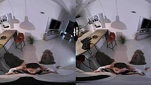 i'm watching josephine the scandal girl in dark room vr with big tits