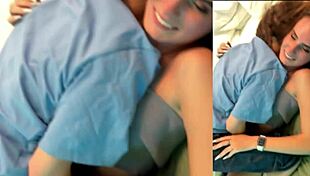 feeling the thrill of my first bisexual birthday with hot kisses and intense cumshot