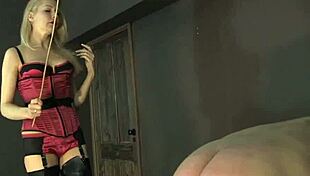 strict femdom whips n canes bound submissive hard