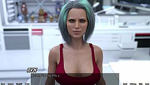 Stranded in space 114, facing femdom mistress at basketball