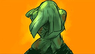 Something big awaits in Lemonfont's animated world of muscular surprises