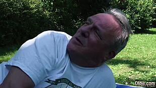 super hot teen fucks grandpa and swallows cum 😍