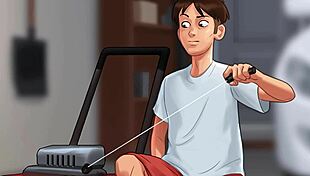 embarrassing cumshot in shower with mommy teacher in summertime saga