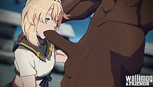 i compiled short hentai clips with sucking, titty fucks, and big tits scenes