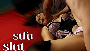 white slut in corset, ready for deepthroat and anal?