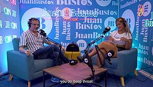 Kata Sanchez Hot Milf Can't Resist Vibrating Machine Urge - Juan Bustos Podcast