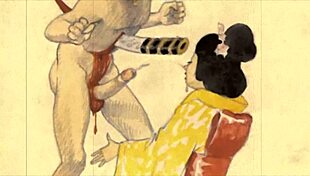 Yo, check out these vintage erotic drawings with a cool retro anime vibe. They’re unreal!