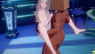 cute girl gets bullied by pervert in hentai