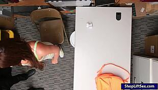 i-i mean, shoplifter davina davis got fingered and boned by that big cock officer at the store