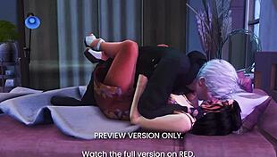 playful hearts 3d hentai preview with naughty anime sex