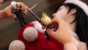 so, tifa gets wild in this steamy hentai sleep scene with epic action.