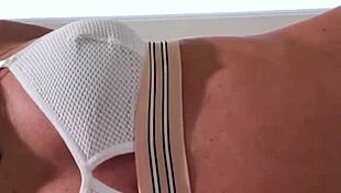 my horny step sister fucks herself in the shower with dp 😈