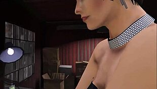 Cristina Feels Intense Pleasure As Two Mechanics Fuck Her Deep In The Workshop