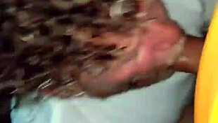 Fat latina amateur swallows gay cumshot from huge cock in explicit cumshot scene with interracial elements and amateur passion