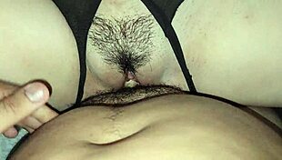Just messing around with my hermanastra’s tight spot while she watches porn. Check that creampie finish!