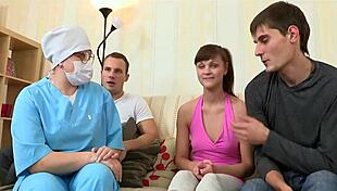 Young Adults Explore Intimate Activities In Amateur Video