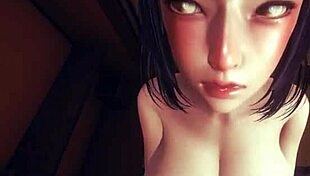 POV! Hinata Hyuga GETS FUCKED with her SENSUAL BODY!