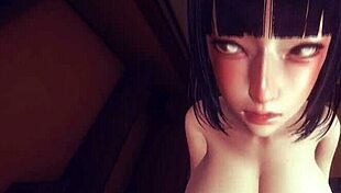 POV! Hinata Hyuga GETS FUCKED with her SENSUAL BODY!