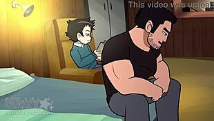 Lucas Lee Explores Gay Side With Walace In Deepthroat And Anal