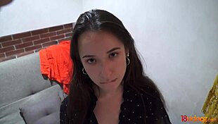 Teen Bloom Lambie fucks doggystyle and gets creamy reward 😏