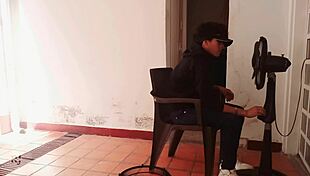 Homemade muff diving and assfucking in gratitude for fixing it.