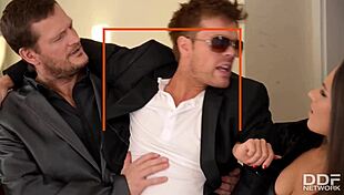 Mea Melone screams during after-party anal stuffing in bedroom