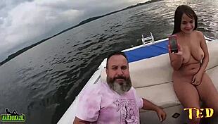 paola gurgel flaunts her big tits on the boat at guarapiranga reservoir 😏