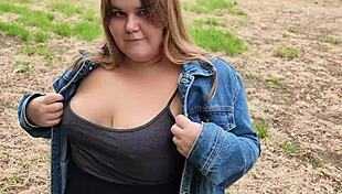 BBW Student Sucked Teacher Park Cum Face