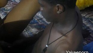 yakee's horny pussy gets pounded by a massive black cock.