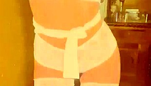 Petite European Teen Shows Big Ass and Small Tits