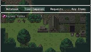 Yuka scatters the yokai shard in this hentai groping adventure.