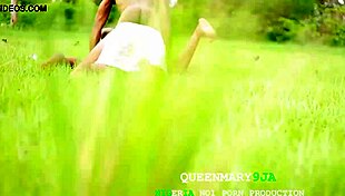 Milf Can't Handle Hardcore Fuck in Public Field, Flees