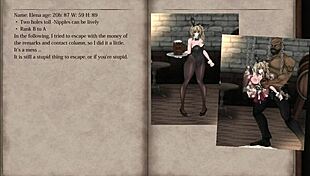 night of ranch scenes part 16 in anime cartoon country setting