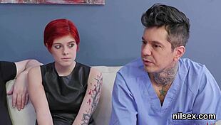 Nasty teen brought to butthole loony bin for therapy?