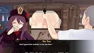 klee's prank adventure part 2 with lesbian fingering and toys outdoor 😏