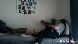 The Interracial Couple Explores All Positions With Huge Cocks