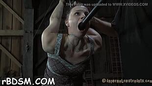 Bizarre Pleasures For Cutie In Bound Rough Bondage And Bdsm Scene