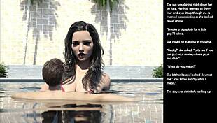 Small Gesture Episode 9 unfolds in 3D cartoon sex